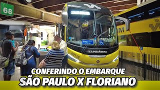 EMBARQUE da NOVA ITAPEMIRIM na SÃƒO PAULO X FLORIANO PI no G8 1350 [upl. by Alisander]