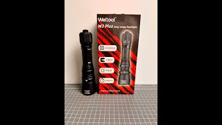 Weltool W3 Plus LEP 940 Lumens 1800m Throw [upl. by Lenwood652]