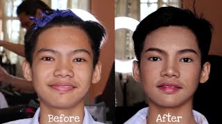 MALE MAKE UP TRANSFORMATION  PICTORIAL MAKE UP LOOK  PAGEANT MAKE UP LOOK [upl. by Nauwtna523]