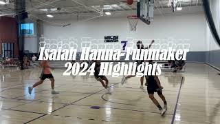 Isaiah HannaFunmaker Basketball Highlights [upl. by Emalia]