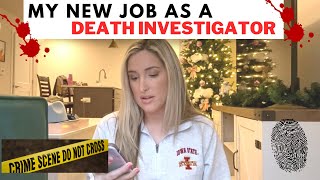 DEATH INVESTIGATOR JOB QampA  FORENSIC CAREER FIELD [upl. by Llerrom]