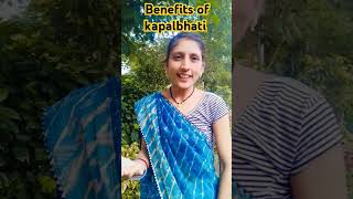 kapalbhati ke faydeYoga and lifestyle kapalbhati [upl. by Llij]