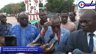 DOP  Le Discours dorientation politique est un idéal de vie  Premier ministre du Burkina [upl. by Artema]