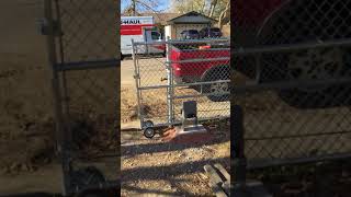 Automatic Gate Opener with 14 Sliding Chain Link Gate [upl. by Hayashi64]