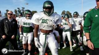 Bemidji State Football  2017 Spring Practice Day 5 [upl. by Eciruam]