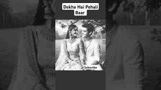 Dekha Hai Pehali Bar sajan Ki hindisong shorts trending [upl. by Eatnoed]