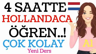 HOLLANDACA FLEMENKÇE ÖĞRENİYORUM A1  nederlandsdutch [upl. by Ivel]