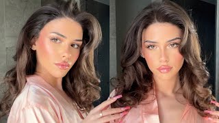 how to do your makeup amp hair like a SUPERMODEL [upl. by Snowman]