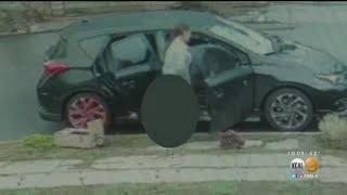 Caught On Camera Woman Defecates In Front Of Eagle Rock Home Before Driving Away [upl. by Stickney]