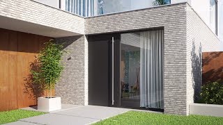 Schüco aluminium entrance doors [upl. by Aicirtam]