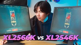 เปรียบเทียบ Zowie XL2566K vs XL2546K  360Hz vs 240Hz แตกต่างกันแค่ไหน [upl. by Emiatej]