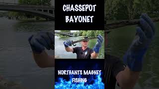 French Chassepot Bayonet Found Magnet fishing itsanorthantsthing bayonet history magnet shorts [upl. by Illehs]