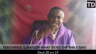 Libation Libation What does the Bible say [upl. by Haletky709]