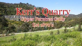 RF Kerr Quarry Upper Ferntree Gully Melbourne Australia [upl. by Nimref]