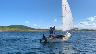 Dinghy cruising open water adventure to Broughton island 2022 [upl. by Dyun]