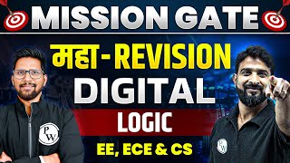 Digital Logic One Shot  MAHA REVISION  EE ECE amp CS  GATE 2024 Preparation [upl. by Arvonio]