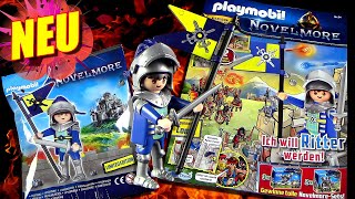 Playmobil ® Novelmore Magazin 24 mit Ritter Kristan  Spiele  Rätsel  Vorschau [upl. by Burke]