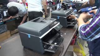 프린터온 프린터 기술교육HP officejet 8610 PCISS공급기 호스거치방법 [upl. by Felicie906]