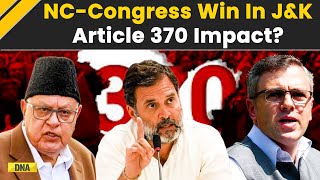 Jammu Kashmir Election Whats Next For Article 370 After NCCongress Victory  Omar Abdullah [upl. by Nottirb]