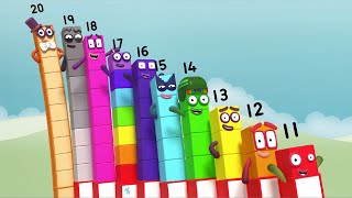 MathLink® Cubes Numberblocks 1120 Activity Set [upl. by Ecenahs]