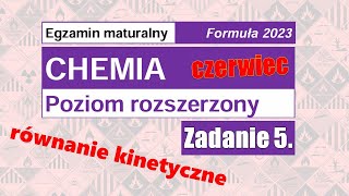 Zadanie 5 MATURA chemia 2024 czerwiec Formuła 2023 [upl. by Blood]