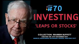 Warren Buffett on Investing in Long Term Call Options or Stocks  BRK 1997【CWB Ep70】 [upl. by Veta]