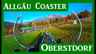 Sommerrodelbahn ALLGÄU COASTER OBERSTDORF GoPro ONRIDE 4K [upl. by Eus612]