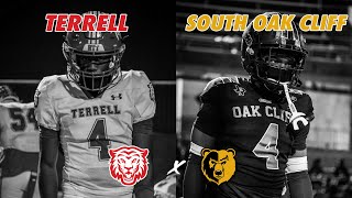 SOUTH DALLAS 1ST RD Terrell vs 1 South Oak Cliff 2024 Texas High School Football Playoffs txhsfb [upl. by Irahc]