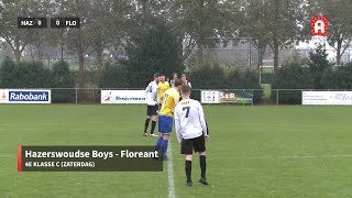 Samenvatting Hazerswoudse Boys  Floreant zaterdag 20 november [upl. by Dalis]