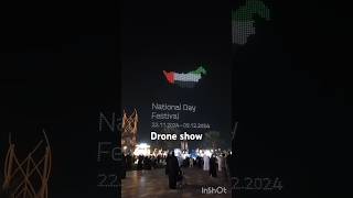 Drone show at sheikh Zayed festival [upl. by Ybbor327]