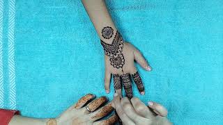 Beautiful and Easy Mahindi Designs for Hands  New Stylish Arabic Mehndi [upl. by Navy]