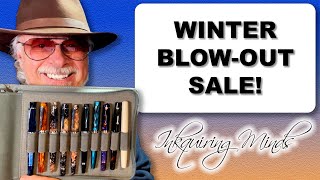 Inkquiring Minds Winter 2024 Fountain Pen Sale [upl. by Frayda]