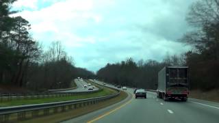 I 26 West amp I 40 West in Buncombe County NC [upl. by Yoj]