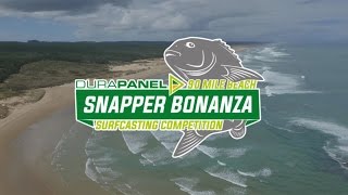 90 Mile Beach Snapper Bonanza Fishing competition NZ [upl. by Kabob]