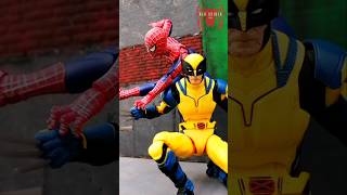 Review Wolverine Marvel legends redspider1938 wolverine marvellegends deadpool spiderman [upl. by Norbert]