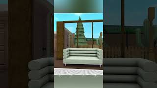 how to make a two story house in bloxburg with 50k roblox bloxburg shorts short shortvideo [upl. by Fons]