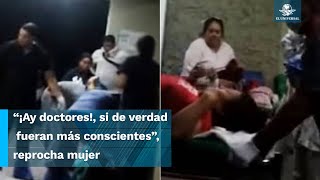 quot¡Qué pocaquot Mujer da a luz en estacionamiento de hospital del IMSS en Irapuato [upl. by Portingale]