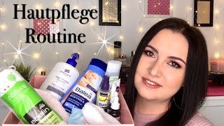 Meine HAUTPFLEGE ROUTINE  Drogerie FAVORITEN  Skincare  DESI [upl. by Atilek]