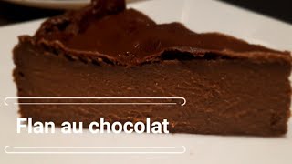 ✅ Flan au chocolat sans pâte [upl. by Ambert]