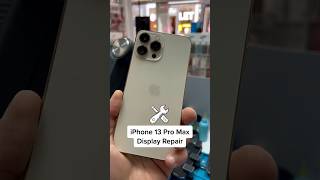 iPhone 13 pro max display repear ☠️😳iphone [upl. by Savitt595]