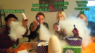 EPIC YOUTUBER CLOUD CONTEST  W The Valyrian Tank by Uwell  IndoorSmokers [upl. by Mclaughlin110]