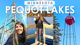 PEQUOT LAKES Minnesota Travel  What to DO EAT amp SEE  Explore MN [upl. by Iveson]