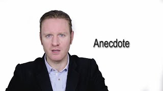 Anecdote  Meaning  Pronunciation  Word World  Audio Video Dictionary [upl. by Edette681]