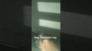 Jeep Gladiator top off [upl. by Odraude164]