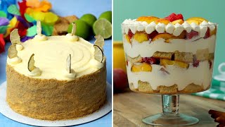 5 Fruity Cake amp Trifle Recipes [upl. by Ttirb]