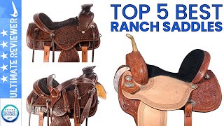 ✔️Top 5 Best Ranch Saddles Review in 2021 [upl. by Inttirb]