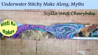 A Rock and a Whirlpool  Myths and Legends  Underwater Stitchy Make Along [upl. by Nuavahs]