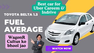 toyota belta fuel average toyotabelta youtube [upl. by Barmen]