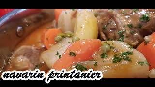 navarin d agneau printanier [upl. by Relyk]