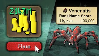 RANK 1 Venenatis Just Made 25 BILLION GP [upl. by Hewitt]